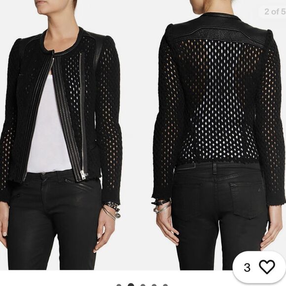 Iro lina knit wool-blend jacket Women’s size 36 - Picture 2 of 14